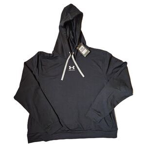 Under Armour Terry Hoodie – Women’s Size XXL, Lightweight Pullover, NWT